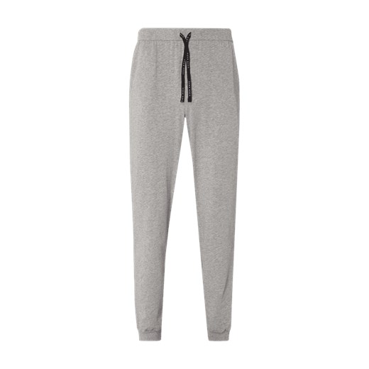 Spodnie dresowe z wyhaftowanym logo model ‘Mix&Match Pants’ M okazja Peek&Cloppenburg 