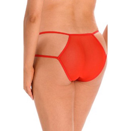 Figi damskie prześwitujące majtki z paseczkami Kelly 3139, Kolor czerwony, Rozmiar L, Teyli ze sklepu Intymna w kategorii Majtki damskie - zdjęcie 141862022