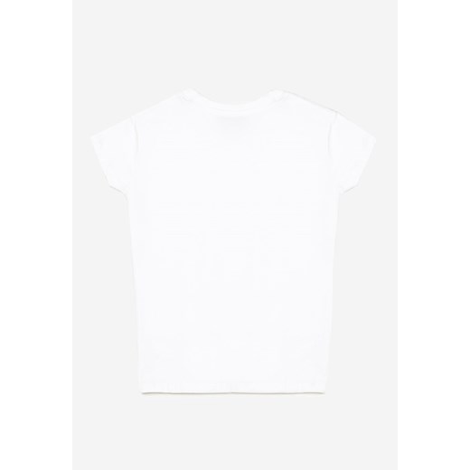 Biała Koszulka Laodamia 152 Born2be Odzież