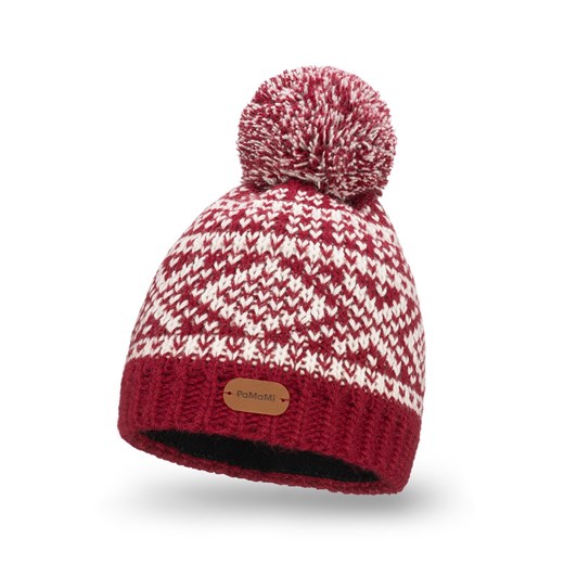 Zimowa czapka z polarem Pamami Uniwersalny okazyjna cena PaMaMi