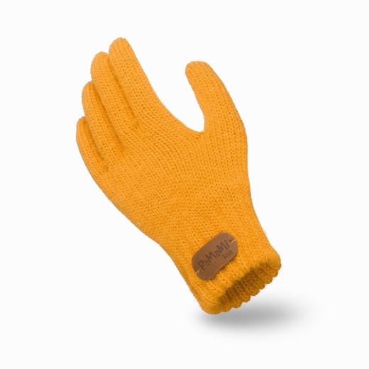 Miodowe rękawiczki pięciopalczaste dla dzieci Pamami Uniwersalny promocyjna cena PaMaMi