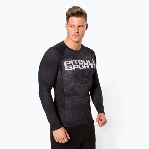 Rashguard longsleeve męski Pitbull Master Of Mma czarny 969037900304 | WYSYŁKA W Pitbull West Coast S sportano.pl