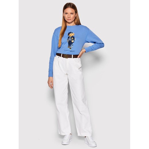 Bluza damska Polo Ralph Lauren krótka na jesień 