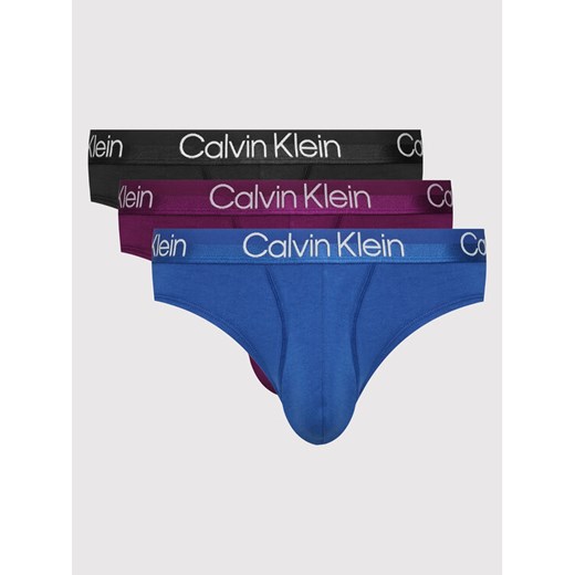 Calvin Klein Underwear Komplet 3 par slipów 000NB2969A Kolorowy Calvin Klein Underwear M MODIVO
