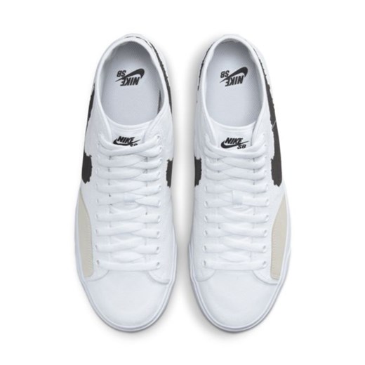 Buty do skateboardingu Nike SB Blazer Court Mid Premium - Biel Nike 36 Nike poland