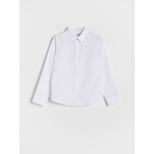 Reserved - Elegancka koszula z bawełną - Biały Reserved 116 Reserved