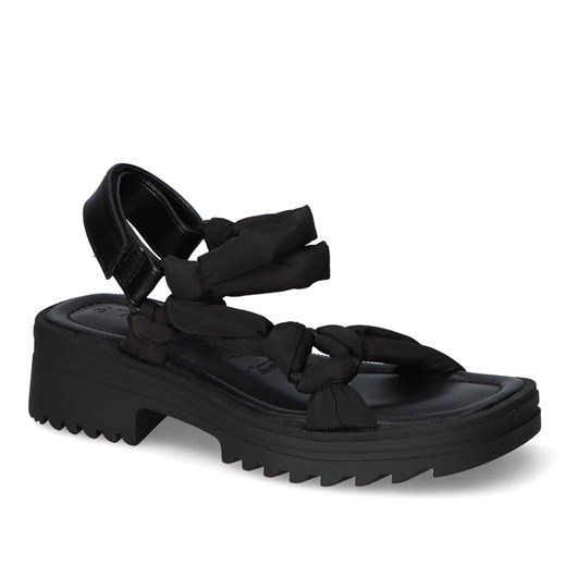Sandały Tamaris 1-28211-28/001 Czarne ze sklepu Arturo-obuwie w kategorii Sandały damskie - zdjęcie 141909471