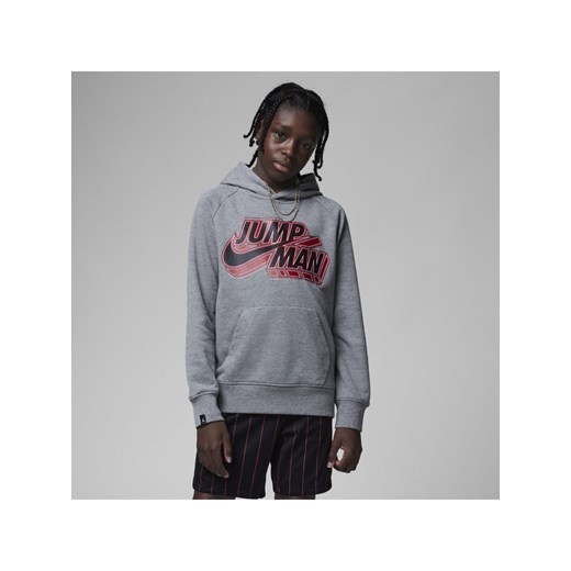 Bluza z kapturem dla dużych dzieci Jordan - Szary Jordan M Nike poland