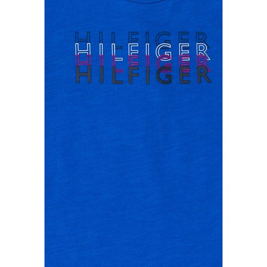 Koszulka w kolorze niebieskim Tommy Hilfiger 128 Limango Polska okazyjna cena