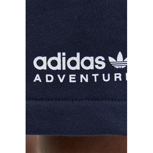 adidas Originals szorty bawełniane męskie kolor granatowy XL ANSWEAR.com