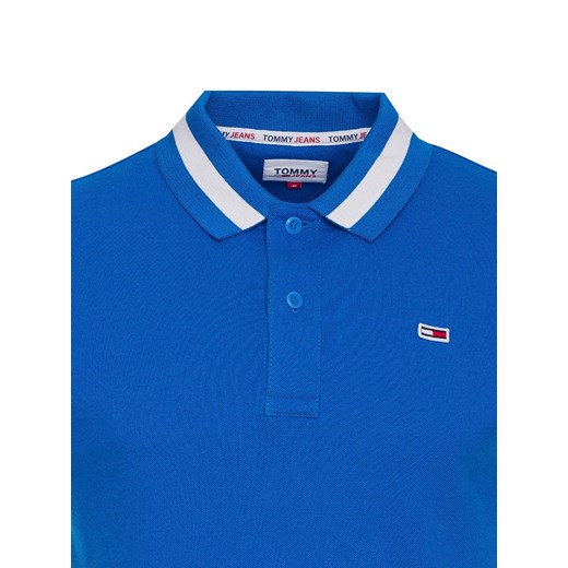 Koszulka polo w kolorze niebieskim Tommy Hilfiger M wyprzedaż Limango Polska