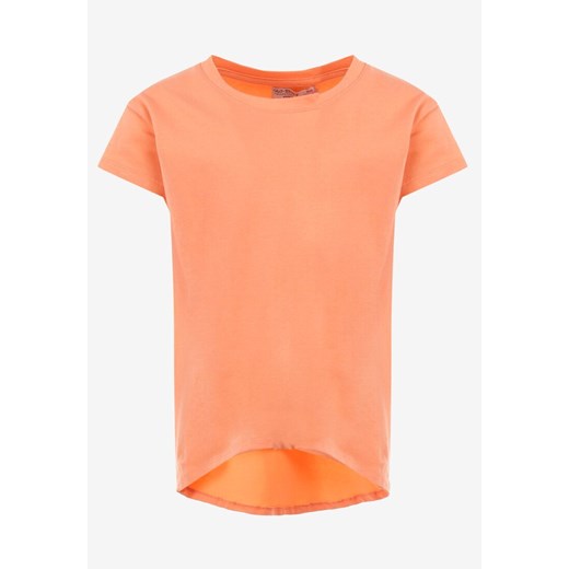 Różowa Koszulka Thesona ze sklepu Born2be Odzież w kategorii Bluzki dziewczęce - zdjęcie 141967982