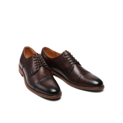 Gino Rossi Półbuty 121AM0469 Brązowy Gino Rossi 41 okazyjna cena MODIVO