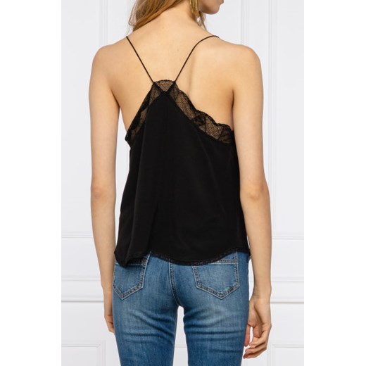 Zadig&Voltaire Jedwabny top CHRISTY | Regular Fit Zadig&voltaire XS Gomez Fashion Store