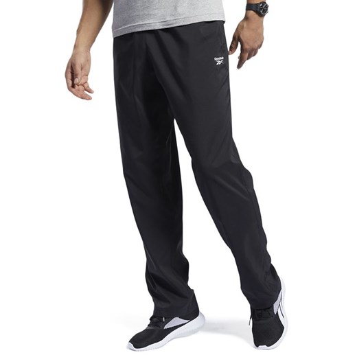 Spodnie Reebok Training Essentials Woven Unlined FP9170 - czarne Reebok L streetstyle24.pl