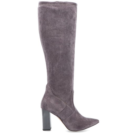 Kozaki damskie Caprice na obcasie z cholewką przed kolano 