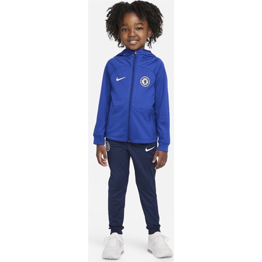 Dres piłkarski z dzianiny dla małych dzieci Chelsea FC Strike Nike Dri-FIT - Nike XL Nike poland
