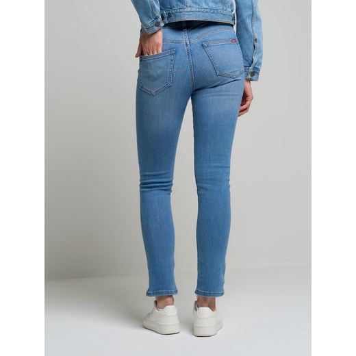 Spodnie jeans damskie z wysokim stanem Adela Straight 160 W30 L30 Big Star