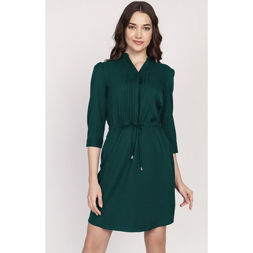 Sukienka SUK149, Kolor zielony, Rozmiar 38, Lanti Lanti 38 Primodo promocyjna cena