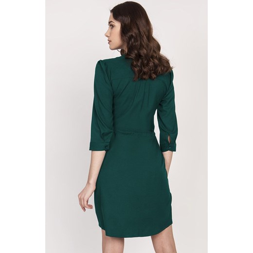 Sukienka SUK149, Kolor zielony, Rozmiar 38, Lanti Lanti 38 wyprzedaż Primodo