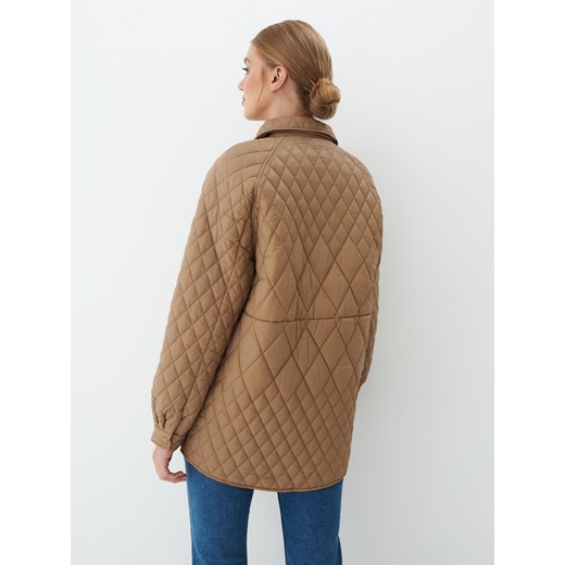Mohito - Długa kurtka oversize - Beżowy Mohito 34 Mohito