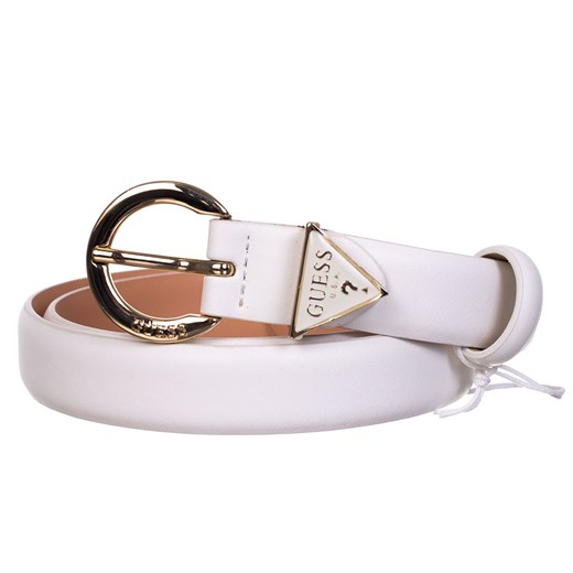 GUESS PASEK DAMSKI ADJUSTABLE PANT BELT WHITE BW7632P2225 WHI - Rozmiar: M Guess M messimo wyprzedaż