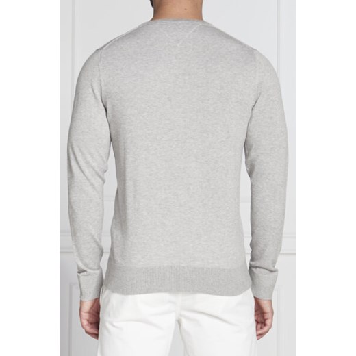 Tommy Hilfiger Sweter Core | Regular Fit | z dodatkiem jedwabiu Tommy Hilfiger XL okazja Gomez Fashion Store