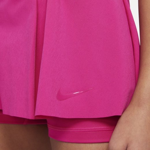 Spódnica do golfa dla dużych dzieci (dziewcząt) Nike Club Skirt - Różowy Nike XL okazyjna cena Nike poland