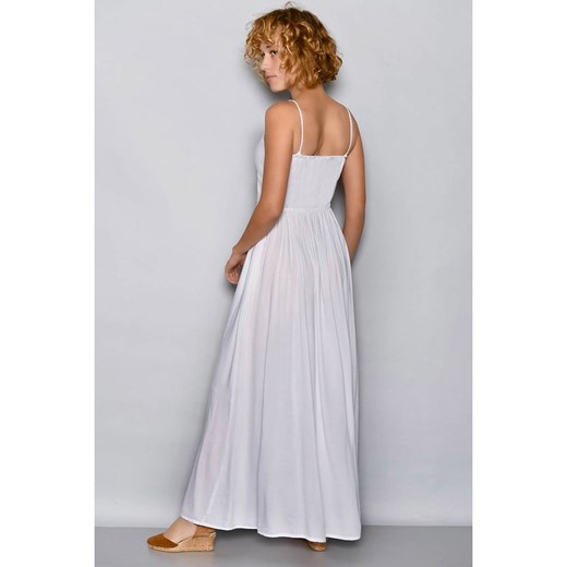 Sukienka w kolorze białym Tarifa XL wyprzedaż Limango Polska