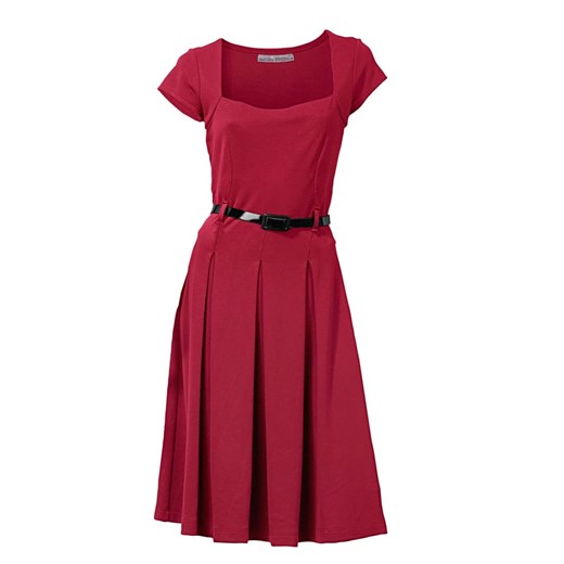 Sukienka w kolorze czerwonym Heine 40 okazyjna cena Limango Polska