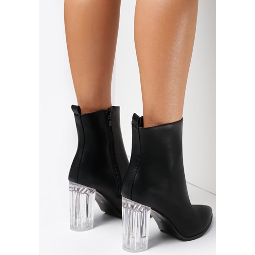 Czarne Botki Nyala 38 born2be.pl