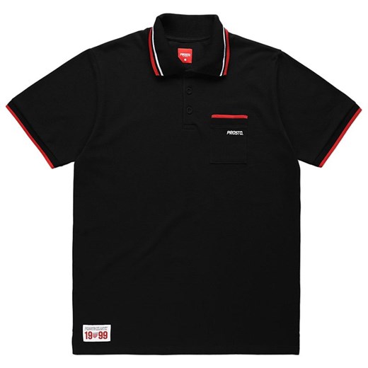 Koszulka Prosto Polo Mods KL221MTEE3012 - czarna ze sklepu streetstyle24.pl w kategorii T-shirty męskie - zdjęcie 142201290
