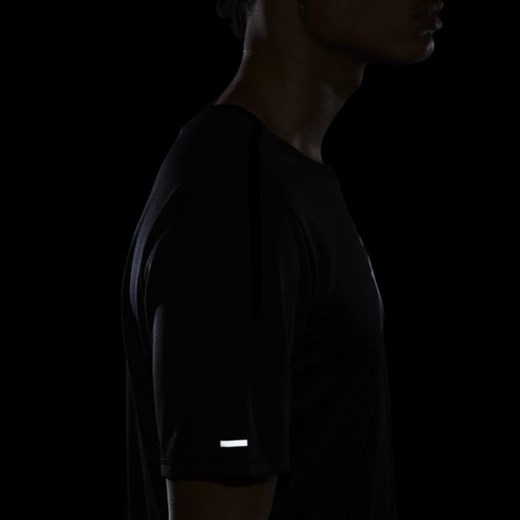 Męska koszulka z krótkim rękawem do biegania Nike Dri-FIT Miler D.Y.E. - Czerń Nike XL Nike poland