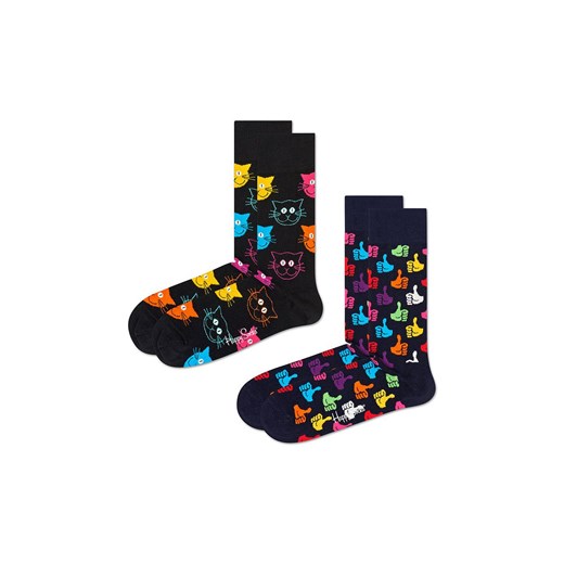 Happy Socks skarpetki 2-Pack męskie ze sklepu ANSWEAR.com w kategorii Skarpetki damskie - zdjęcie 142220250