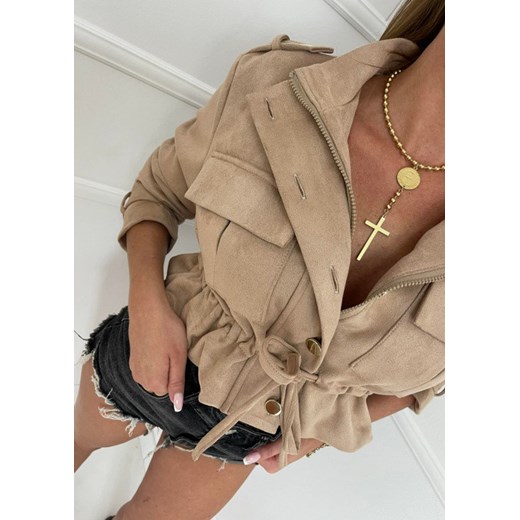 Kurtka Agatha camel Fason Uniwersalny Sklep Fason