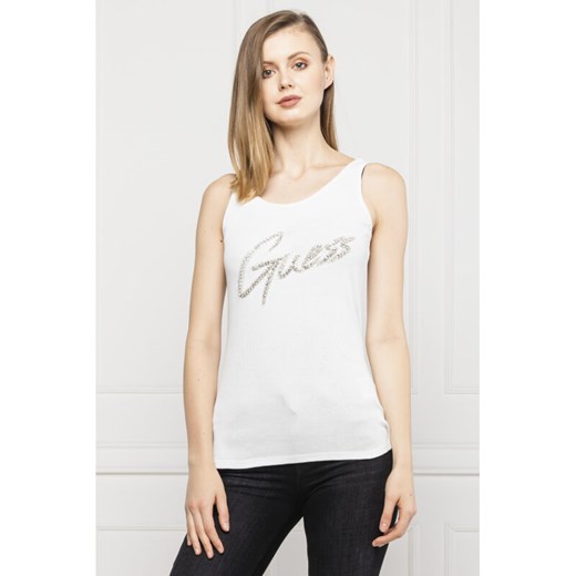 GUESS JEANS Top BABE | Slim Fit XS promocja Gomez Fashion Store
