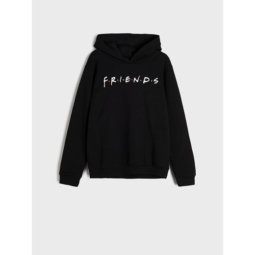 Sinsay - Bluza Friends - Czarny Sinsay 146 Sinsay