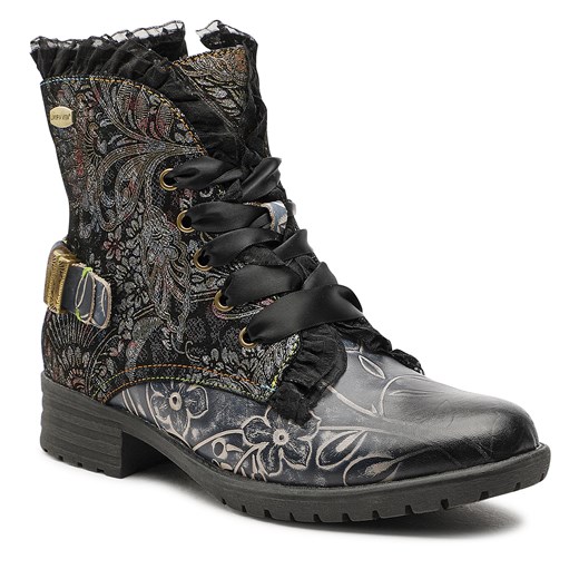 Botki LAURA VITA - Gacmayo 07D SL51584-7D Anthracite Laura Vita 40 eobuwie.pl