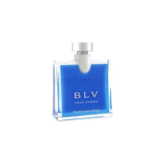 Bvlgari BLV pour homme balsam po goleniu dla mężczyzn 100 ml + do każdego zamówienia upominek. iperfumy-pl niebieski balsamy