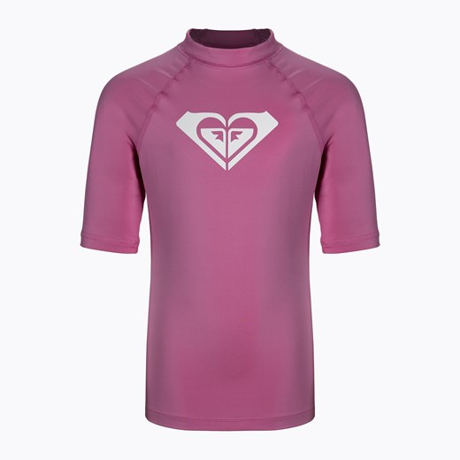 Koszulka do pływania dziecięca Roxy Wholehearted różowa ERGWR03283-MKH0 | okazja sportano.pl