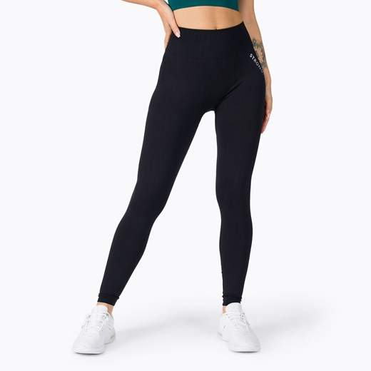 Legginsy bezszwowe damskie STRONG POINT Shape & Comfort Push Up czarne 1135 | Strong Point M-L wyprzedaż sportano.pl