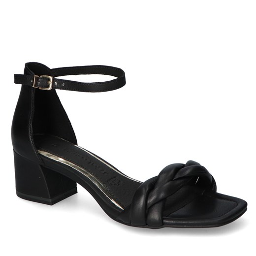 Sandały Marco Tozzi 2-28211-28/022 Czarne lico ze sklepu Arturo-obuwie w kategorii Sandały damskie - zdjęcie 142374630