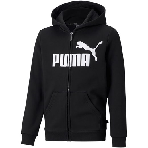 Bluza młodzieżowa Essentials Big Logo Zip Puma Puma 164cm SPORT-SHOP.pl okazyjna cena