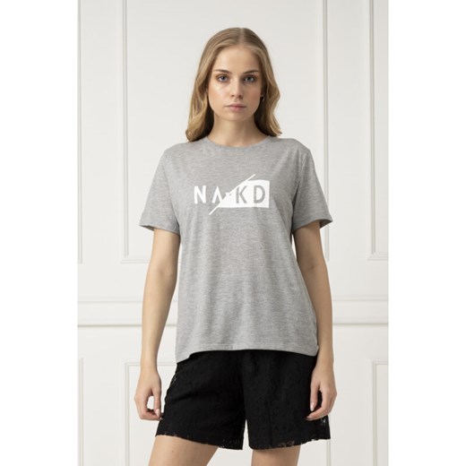 NA-KD T-shirt | Regular Fit XS okazja Gomez Fashion Store