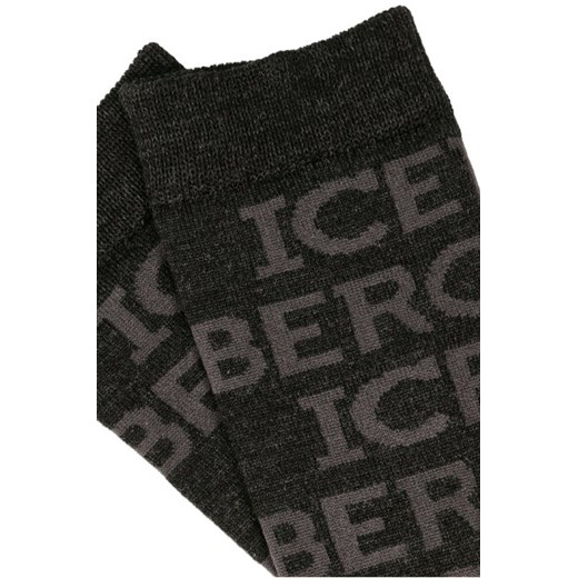 Iceberg Wełniane skarpety Iceberg L okazja Gomez Fashion Store