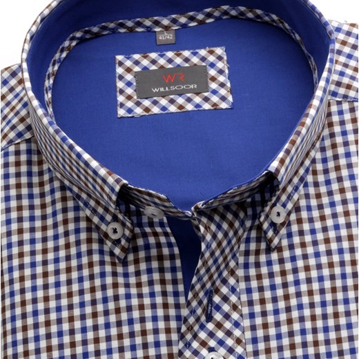 Koszula Classic (wzrost 188-194) willsoor-sklep-internetowy niebieski elegancki