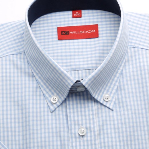 Koszula WR Slim Fit (wzrost 176-182) willsoor-sklep-internetowy niebieski fit