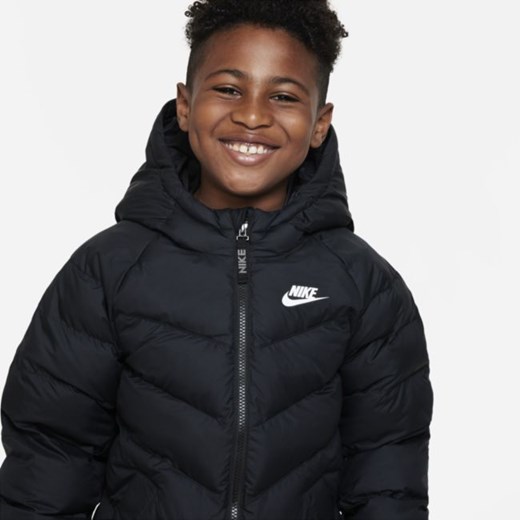Kurtka z kapturem i syntetycznym wypełnieniem dla dużych dzieci Nike Sportswear Nike XL Nike poland