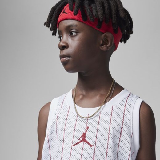 Koszulka bez rękawów dla dużych dzieci Jordan - Szary Jordan XL Nike poland