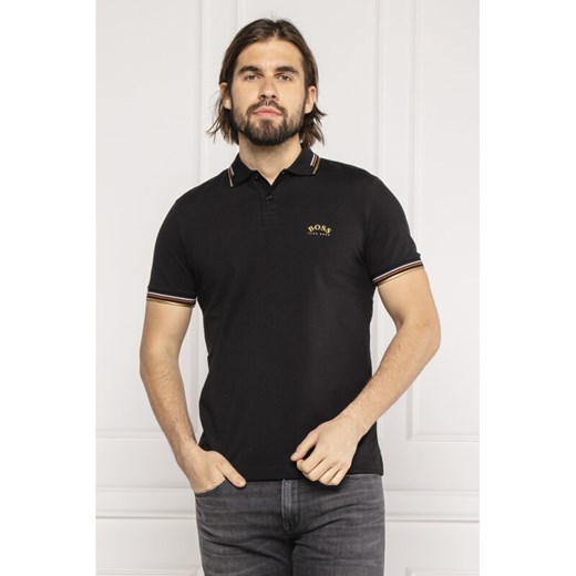 BOSS ATHLEISURE Polo Paul Curved | Slim Fit | pique XL promocja Gomez Fashion Store